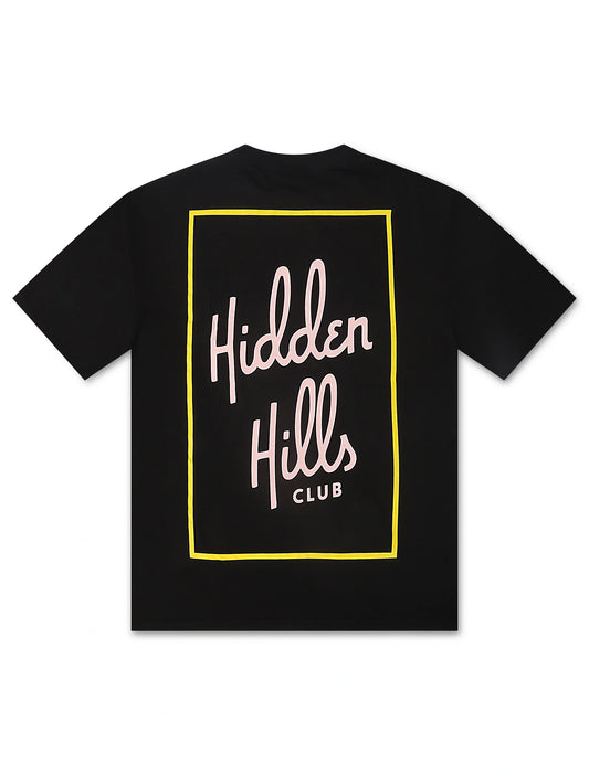 Hidden Hills Shield Tee - Black