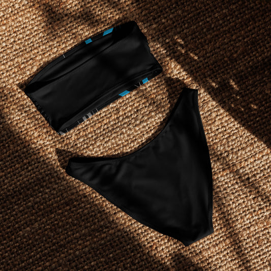 Recycled bandeau Hyper bikini