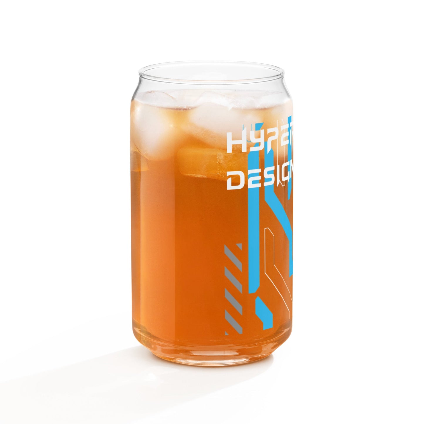 Can-shaped glass