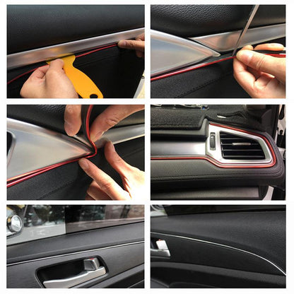 5M Car Interior Trim Strip with Scraper