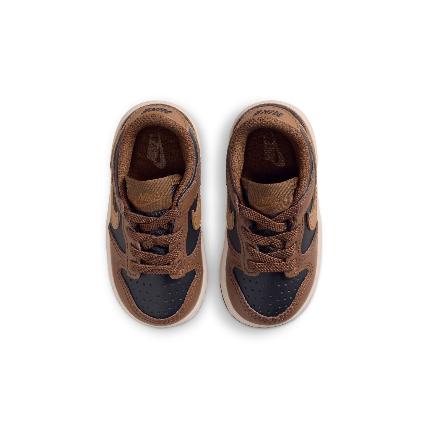 Nike (TD) Dunk Low - Black/British Tan