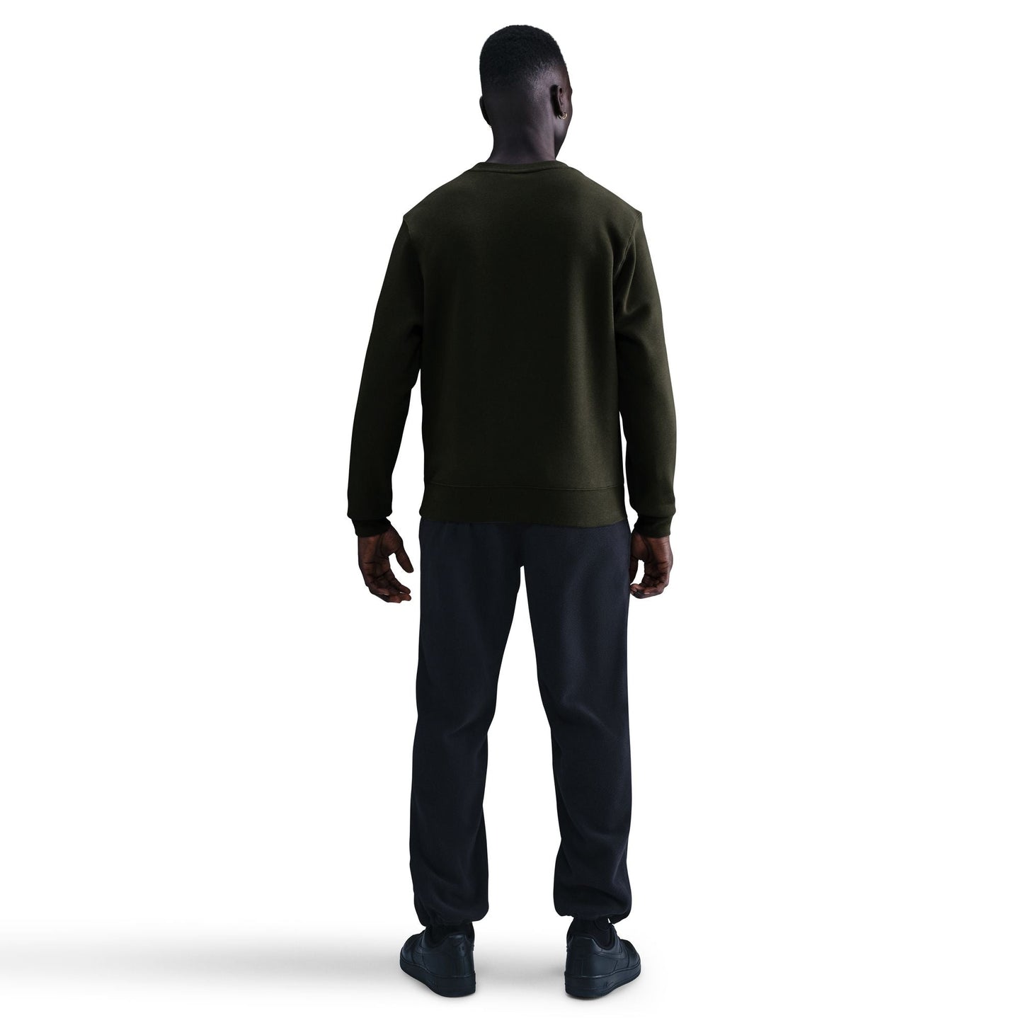 Nike Mens Club Fleece Crewneck - Sequoia
