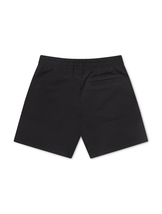 Rebel Minds Heavy Tears Rhinestone Shorts - Black