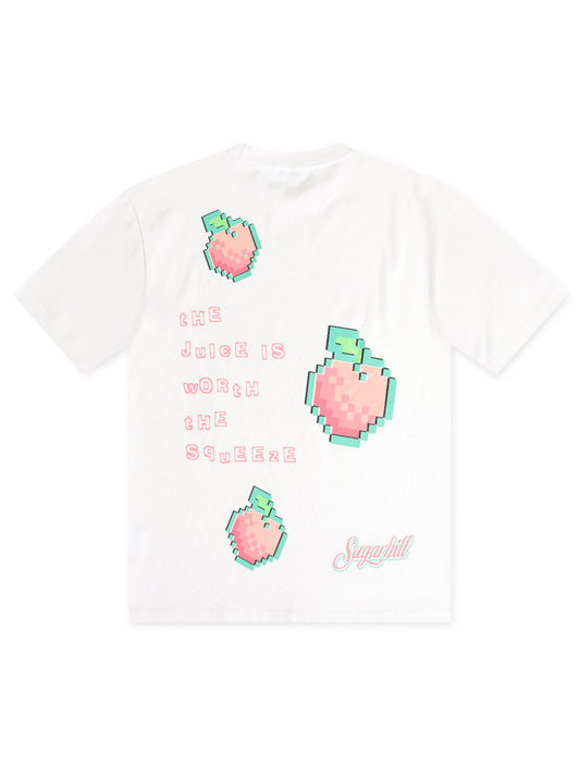 Sugarhill Peaches T-Shirt - White