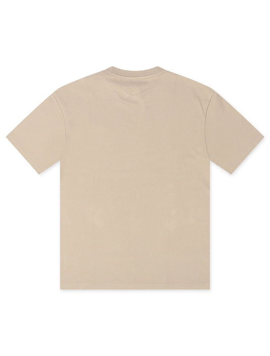 Psycho Bunny Monroe Heavy Weight Relaxed Fit Tee - Stone