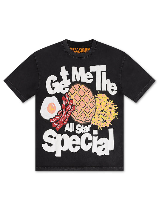 Red Letters All Star Special Tee - Black