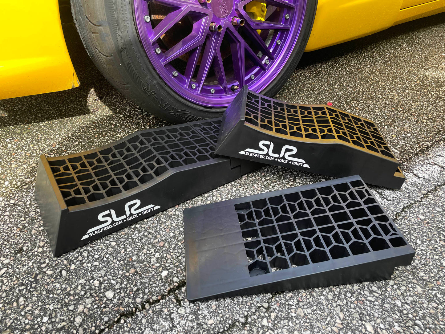 SLR Ramps for Lowered Cars - Split-Style for Easy Jacking