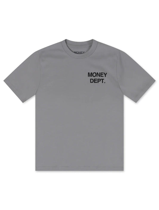 Money Dept. Graphic Tee - Grey/Black