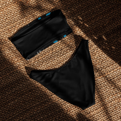 Recycled bandeau Hyper bikini