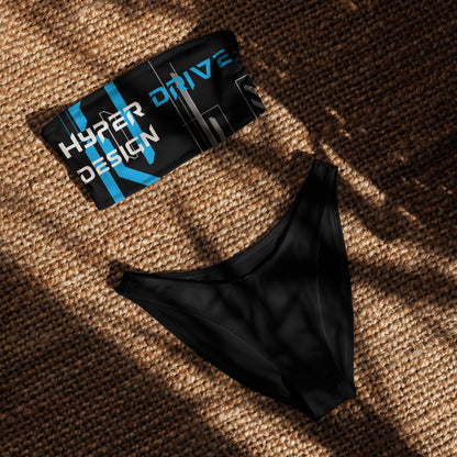 Recycled bandeau Hyper bikini