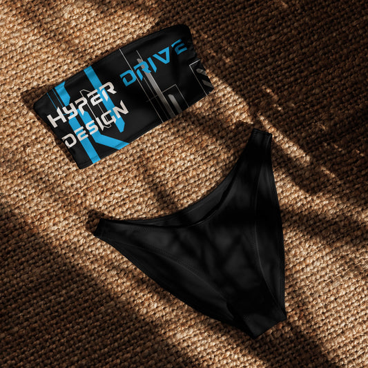 Recycled bandeau Hyper bikini
