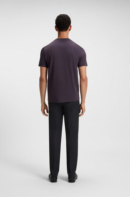 Boss Green Iconic Zone Tee - Dark Purple