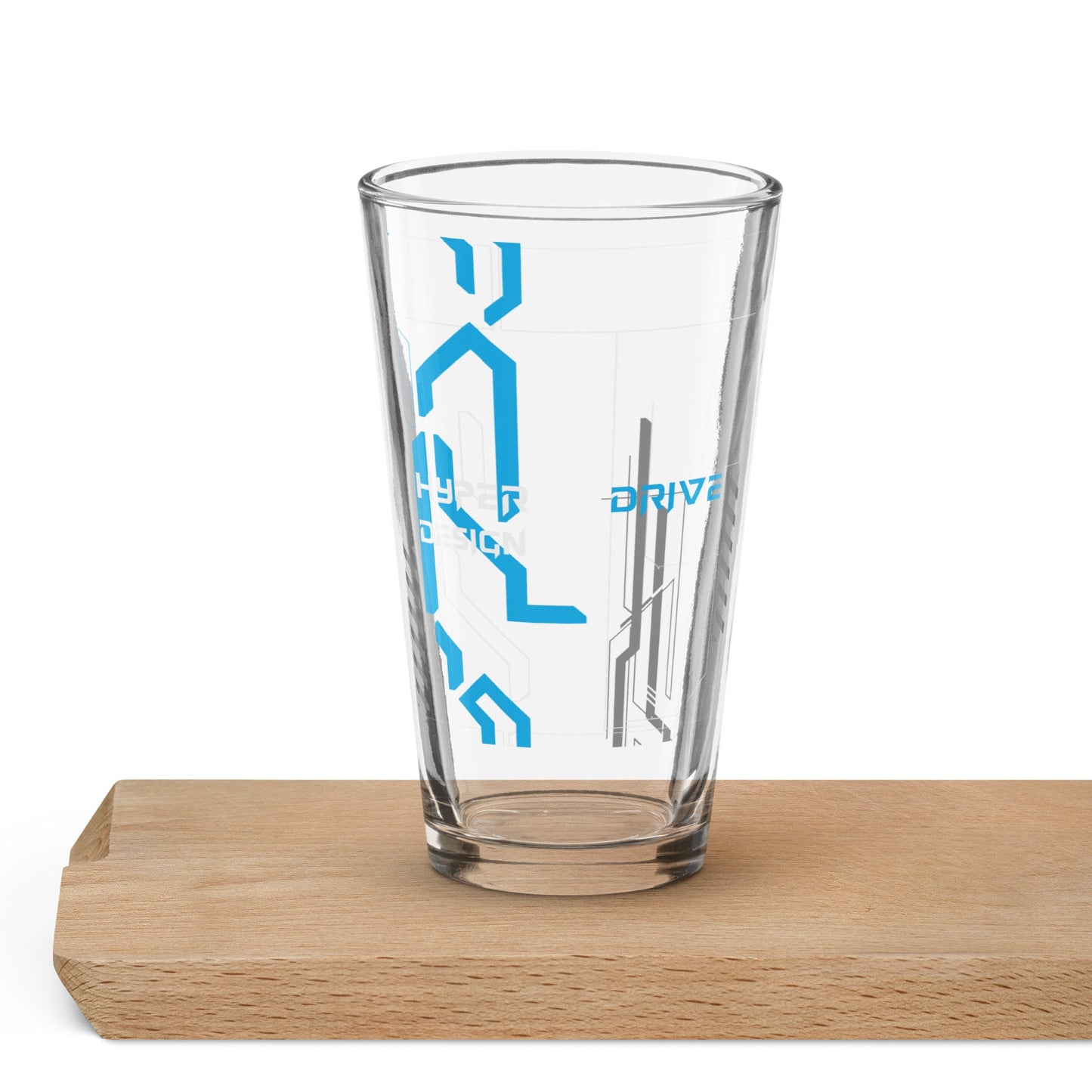 Hyperdrive Shaker pint glass